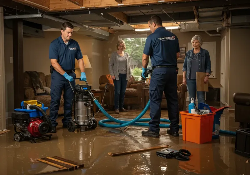 Basement Water Extraction and Removal Techniques process in Concord, NC